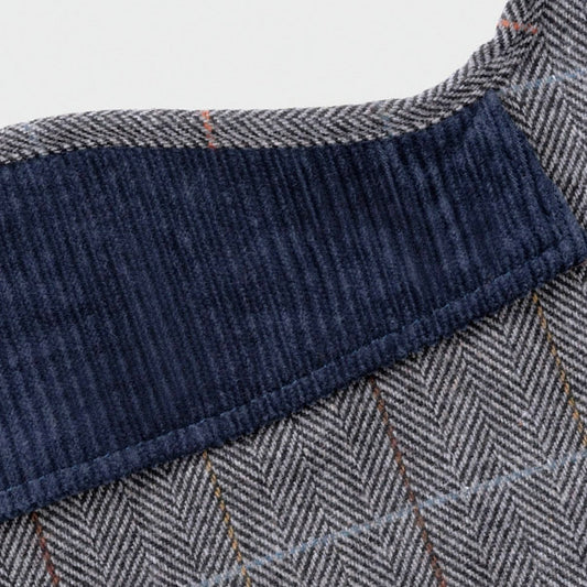 Manteau Edinburgh – Tweed gris