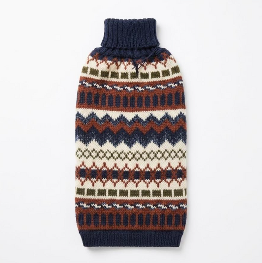Pullover Balmoral en laine d’alpaga pour chien – chaleur & élégance des Highlands