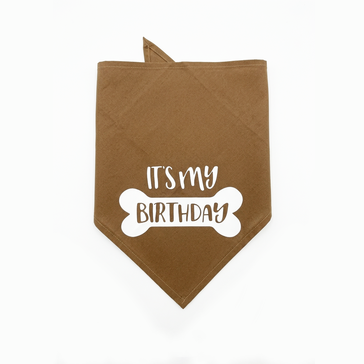 Bandana pour chien “C’est mon anniversaire” | Élégance Pattes & Velours