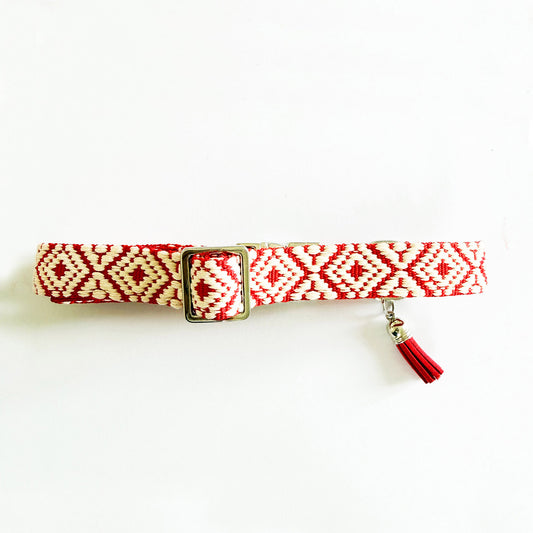 Collier pour chiens Cœur Nomade - Terre Rouge