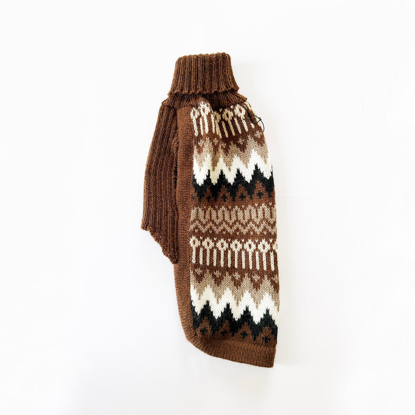 Pullover en laine d'alpaga  - Fils de Lune