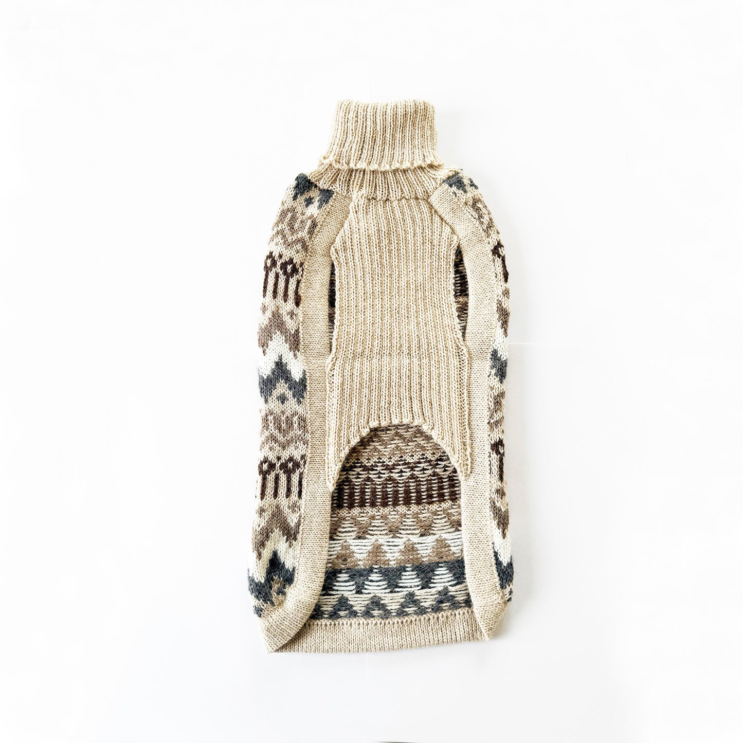 Pullover en laine d'alpaga  - Lumière d'Alpaga