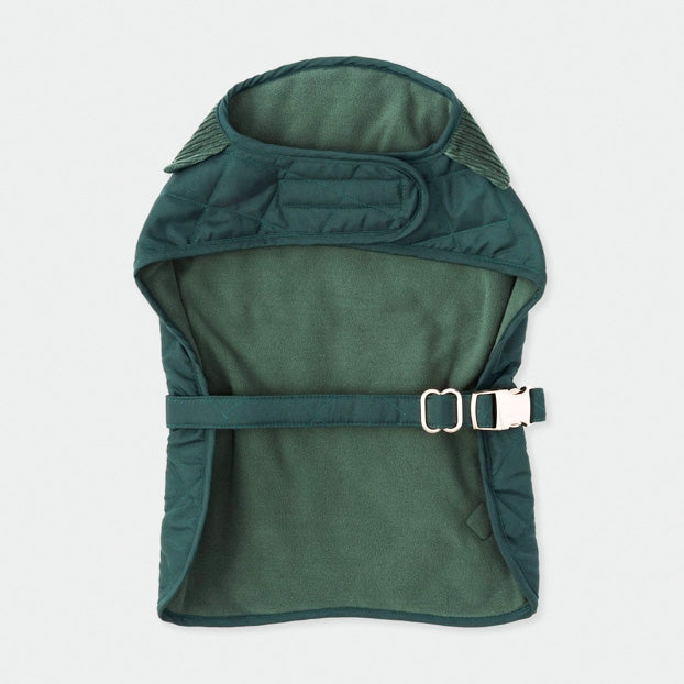 Manteau pour chien vert – Windsor Green