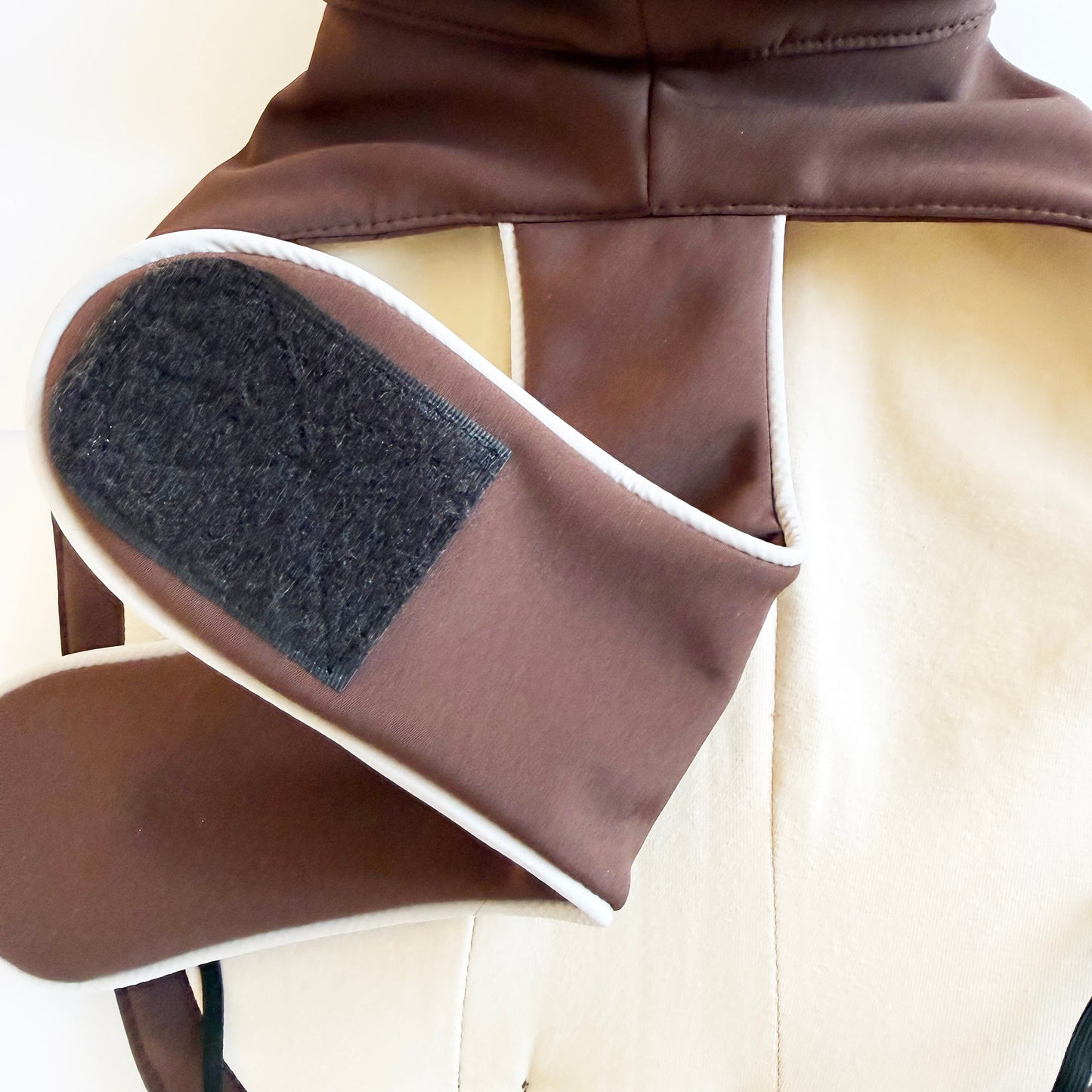 Manteau de pluie pour chien Signature Chocolat - en Softshell