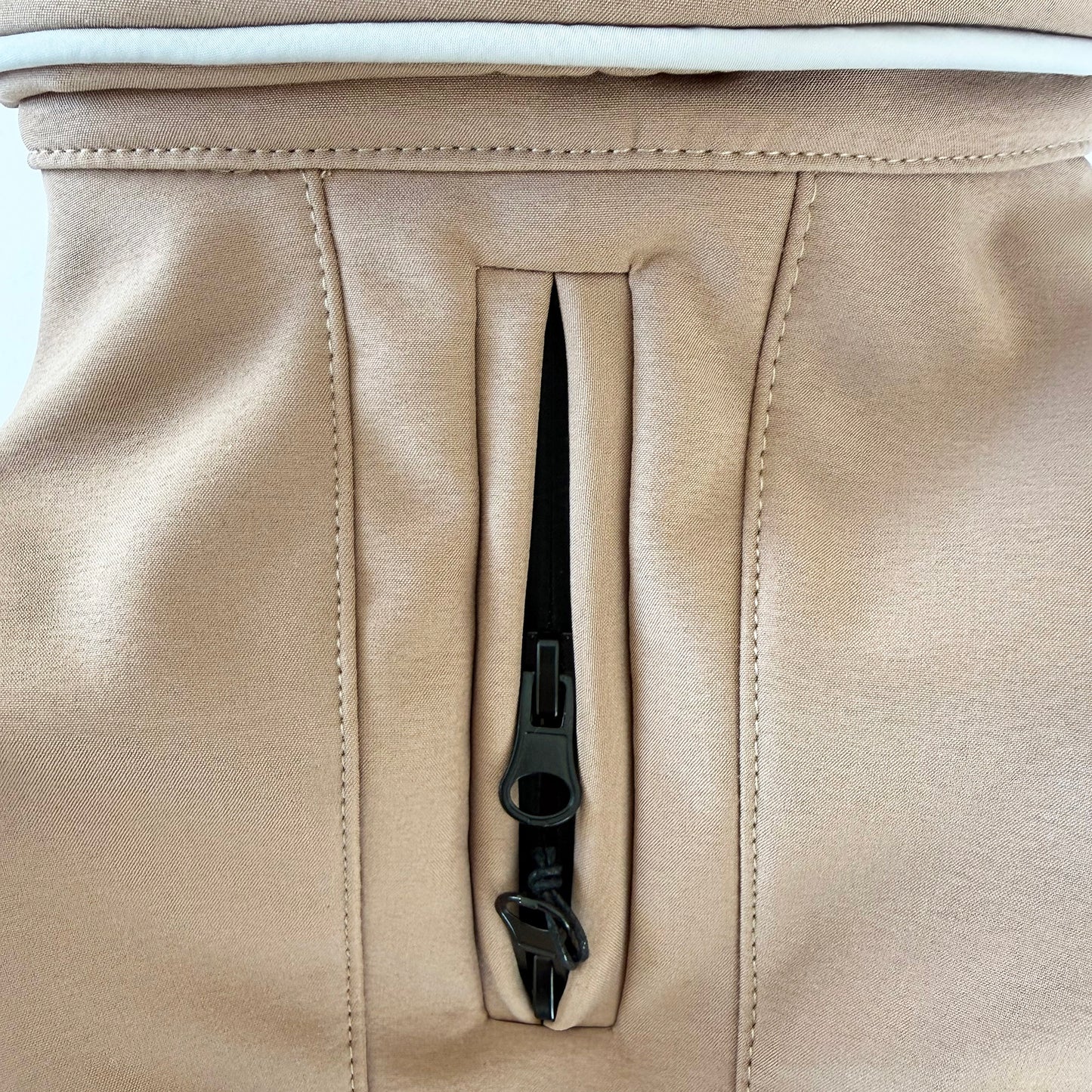 Manteau de pluie pour chien Signature taupe - en Softshell