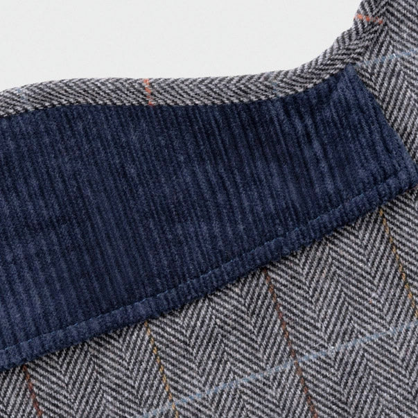 Manteau Edinburgh – Tweed gris