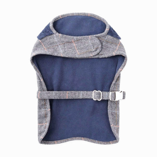 Manteau Edinburgh – Tweed gris