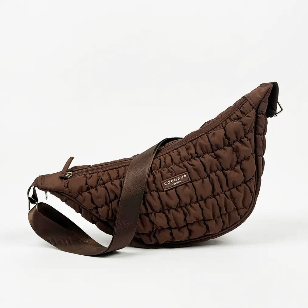 Signature Espresso Stroller Bag – Stylish Bag for Dog Mums