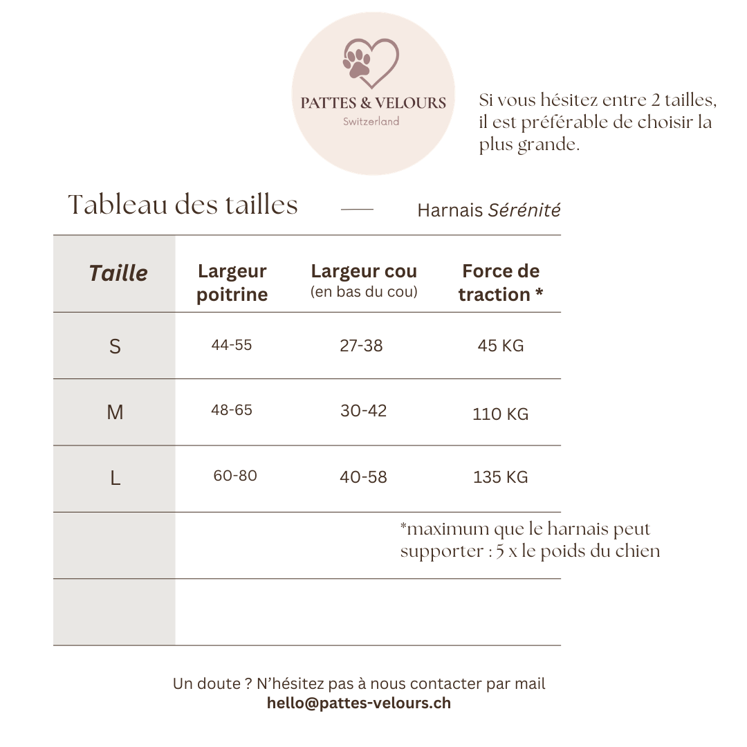Harnais Élégance Smart ID Sérénité